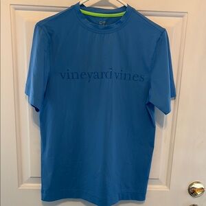 Vineyard Vines Blue Swim Tee Short Sleeve
